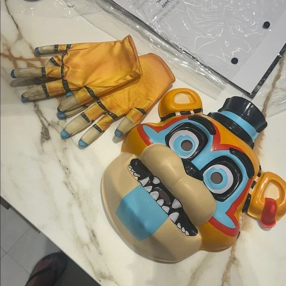 Spirit Glamrock Freddy Costume with Bold Colors - Picture 4 of 4